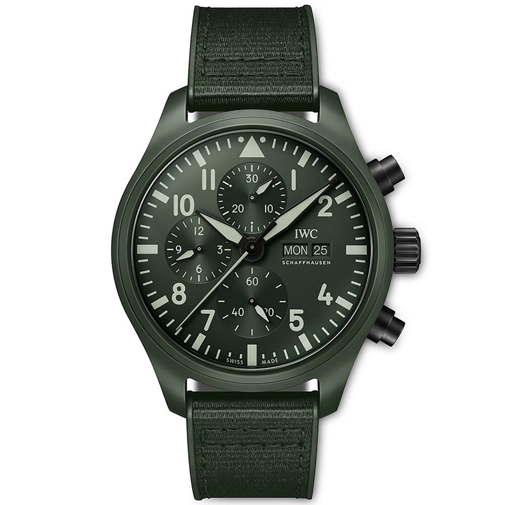 IWC PILOT S WATCH CHRONOGRAPH TOP GUN EDITION WOODLAND IW389106