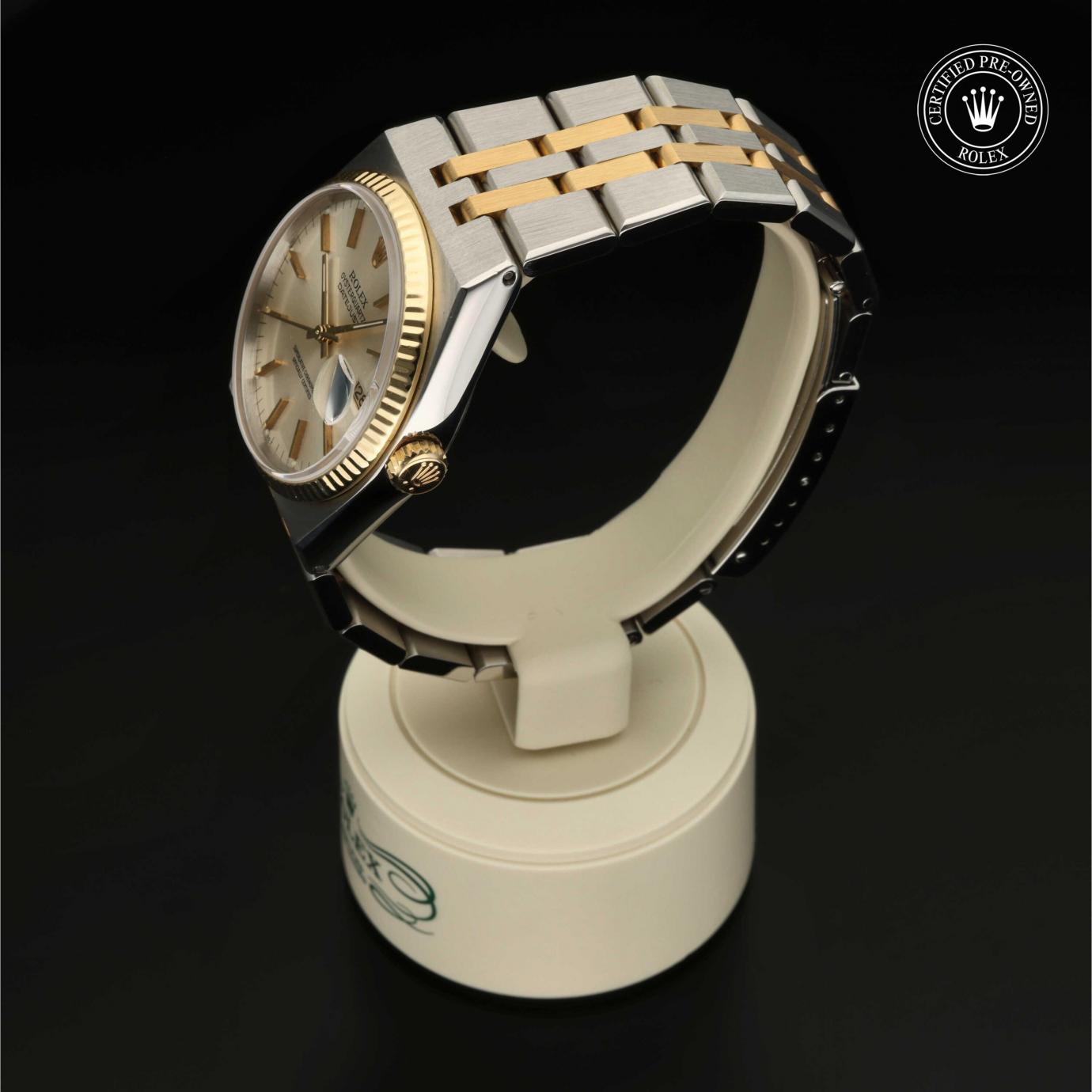 Rolex Oyster Perpetual  Datejust 36 17013 - 360 Grad Ansicht Bild 8