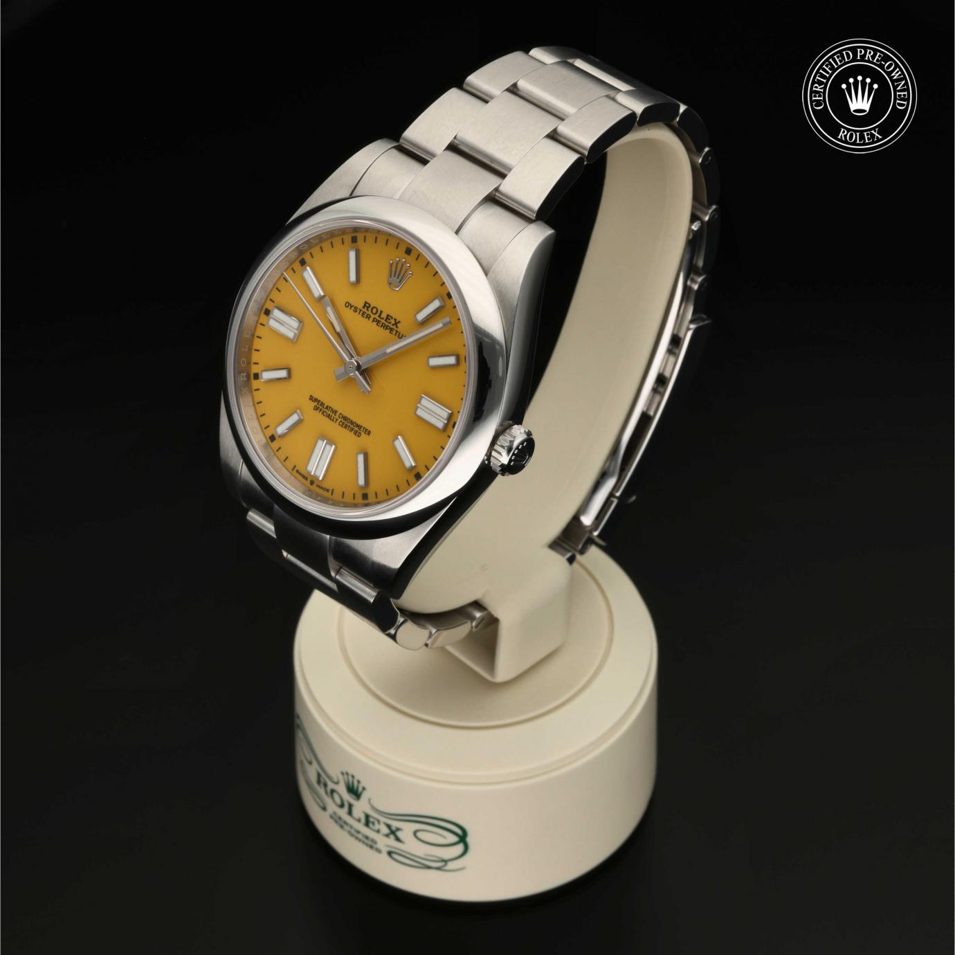 Rolex Oyster Perpetual 41 M124300-0004 - 360 Grad Ansicht Bild 5