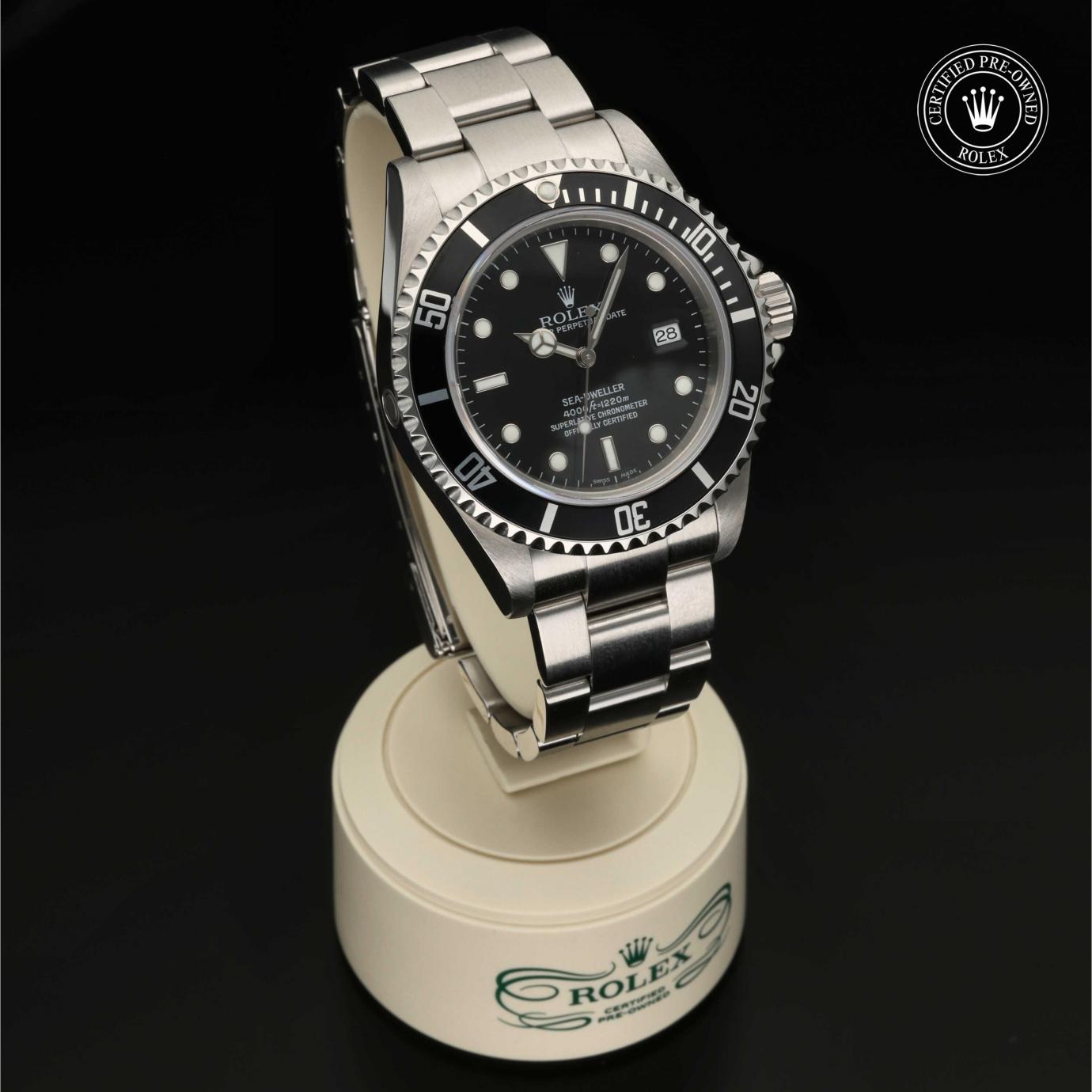 Rolex Oyster Perpetual Sea-Dweller M16600-0003 - 360 Grad Ansicht Bild 34