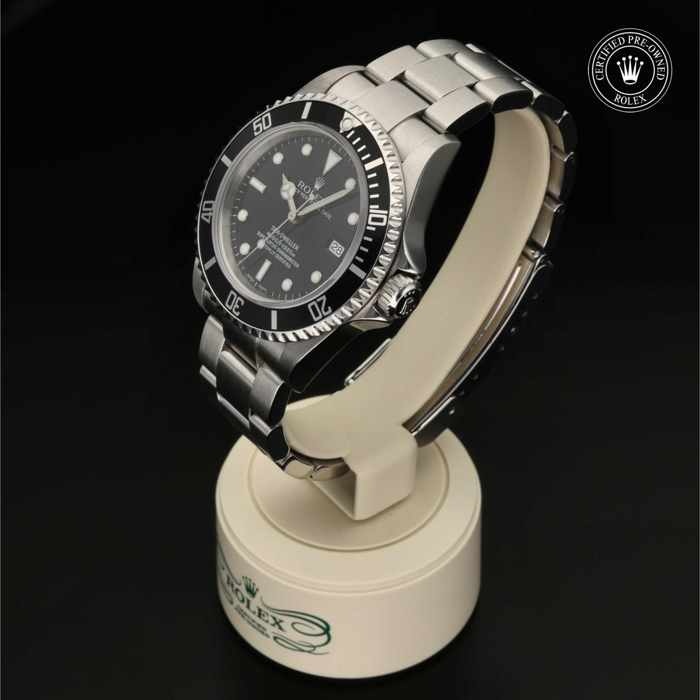 Rolex Oyster Perpetual Sea-Dweller M16600-0003 - 360 Grad Ansicht Bild 6