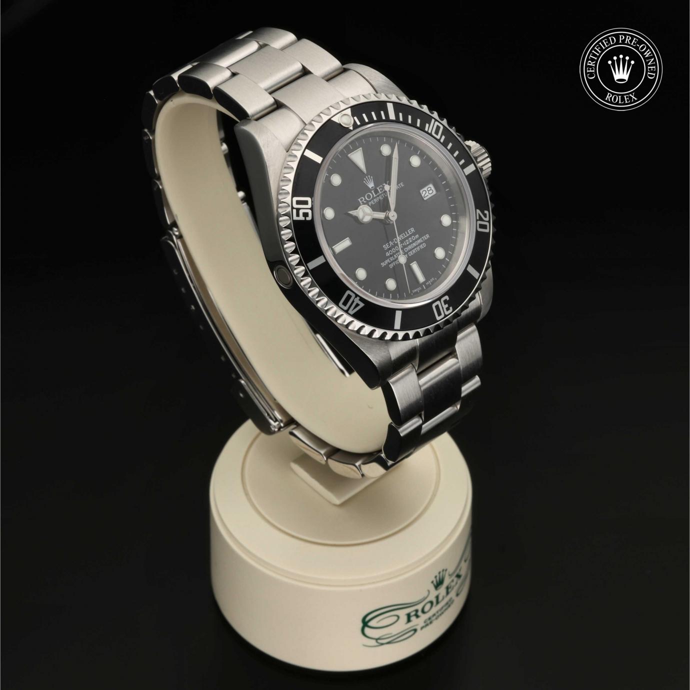 Rolex Oyster Perpetual Sea-Dweller M16600-0003 - 360 Grad Ansicht Bild 32