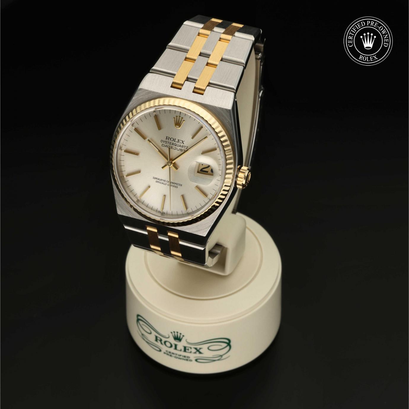 Rolex Oyster Perpetual  Datejust 36 17013 - 360 Grad Ansicht Bild 3