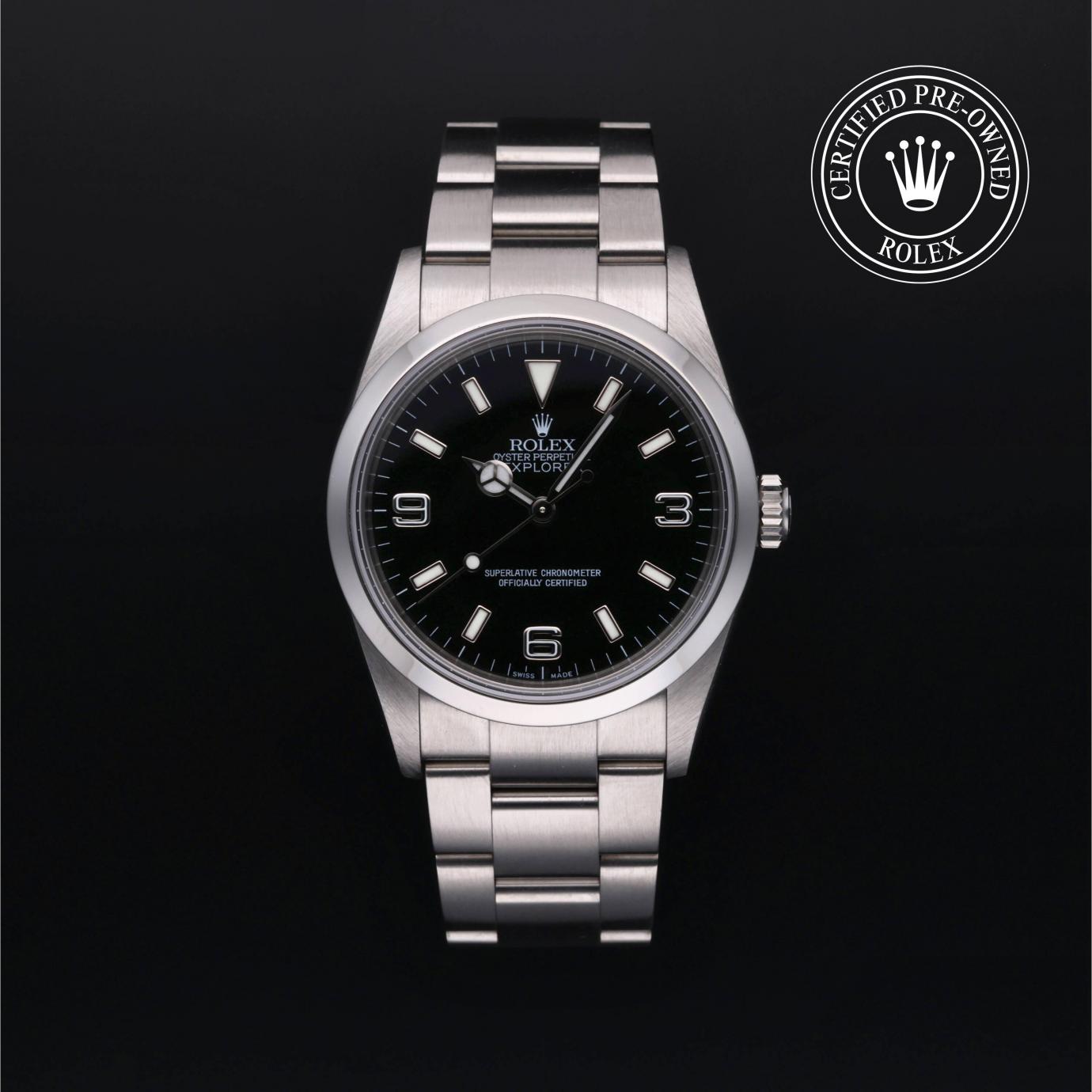 Rolex Oyster Perpetual  Explorer 36 M114270-0002 Herrenuhr Soldier