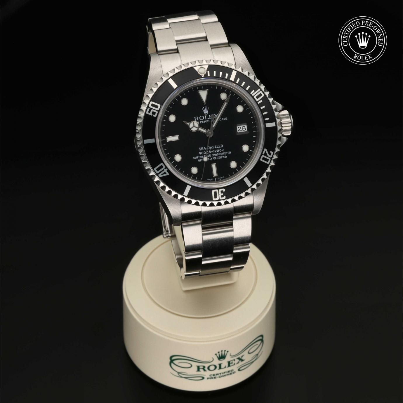 Rolex Oyster Perpetual Sea-Dweller M16600-0003 - 360 Grad Ansicht Bild 35