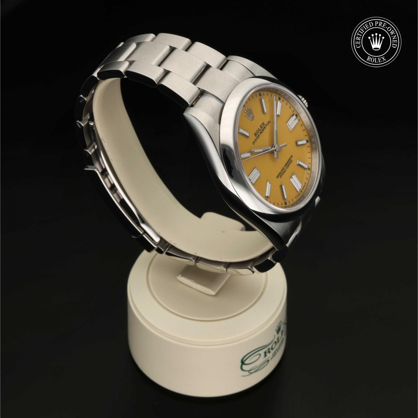 Rolex Oyster Perpetual 41 M124300-0004 - 360 Grad Ansicht Bild 30