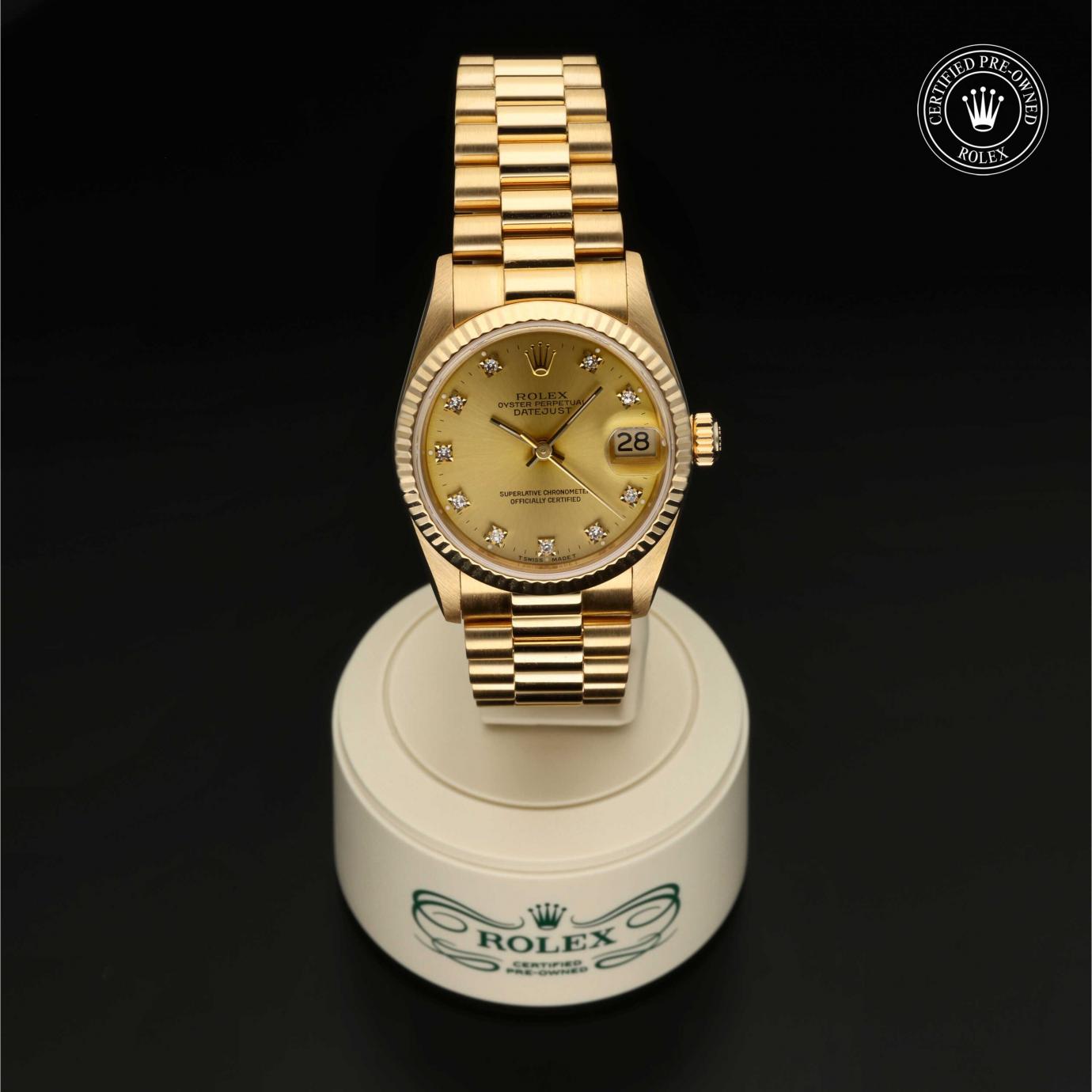 Rolex Oyster Perpetual  Datejust 31 68278 Herrenuhr Bild 1 