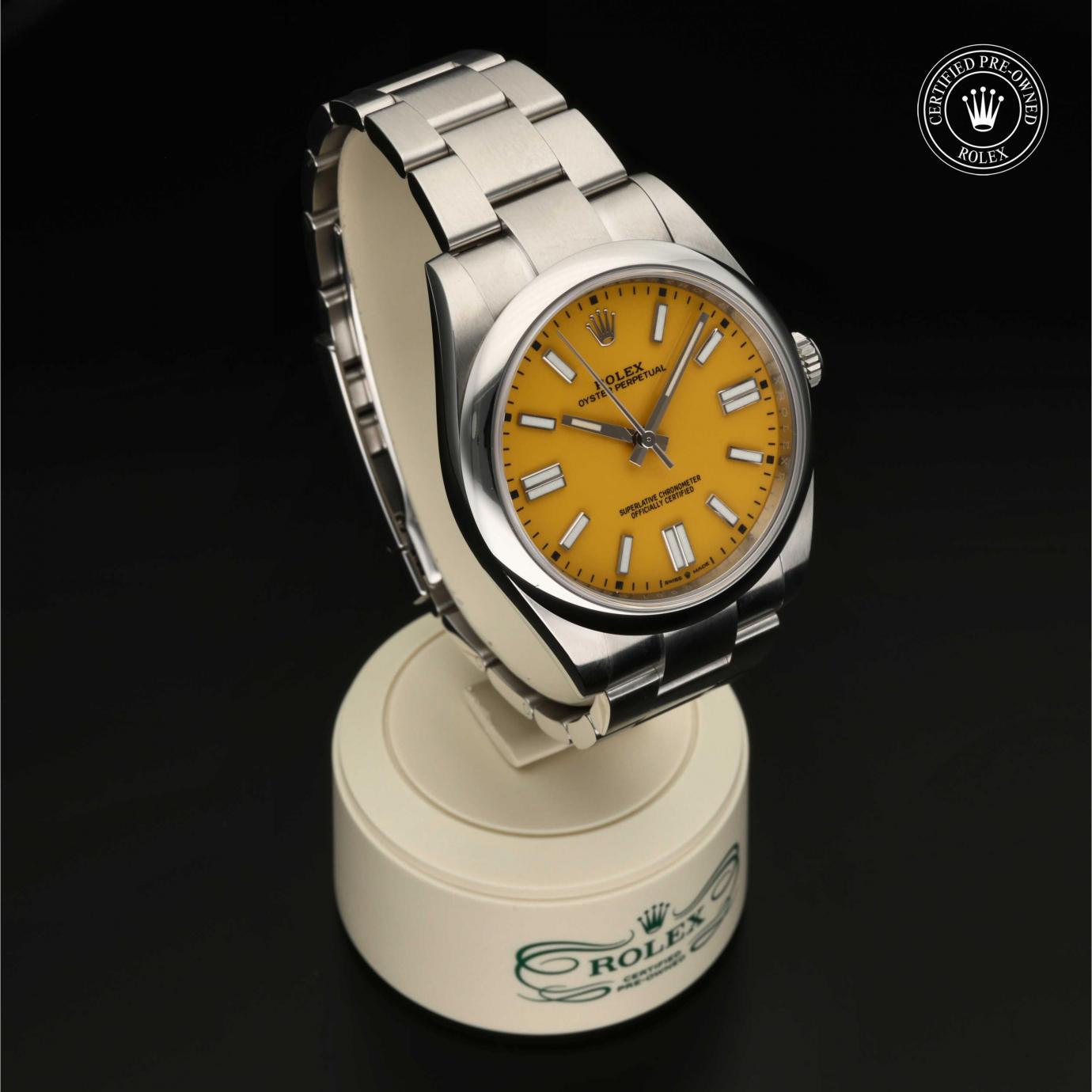 Rolex Oyster Perpetual 41 M124300-0004 - 360 Grad Ansicht Bild 33