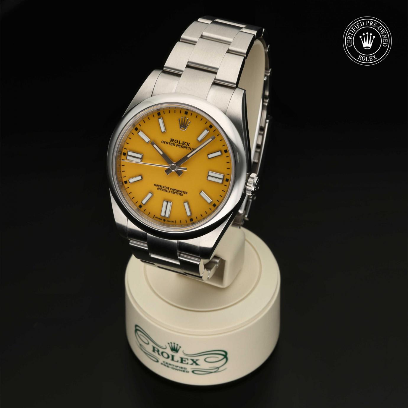 Rolex Oyster Perpetual 41 M124300-0004 - 360 Grad Ansicht Bild 3