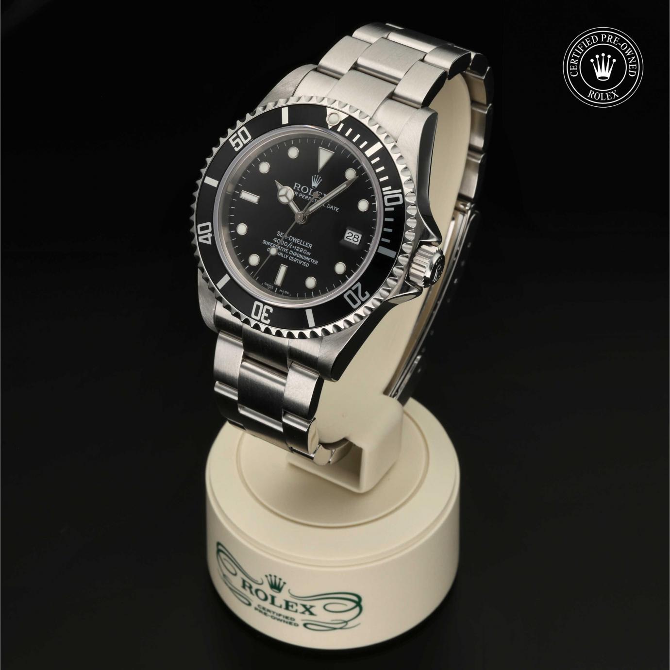 Rolex Oyster Perpetual Sea-Dweller M16600-0003 - 360 Grad Ansicht Bild 4