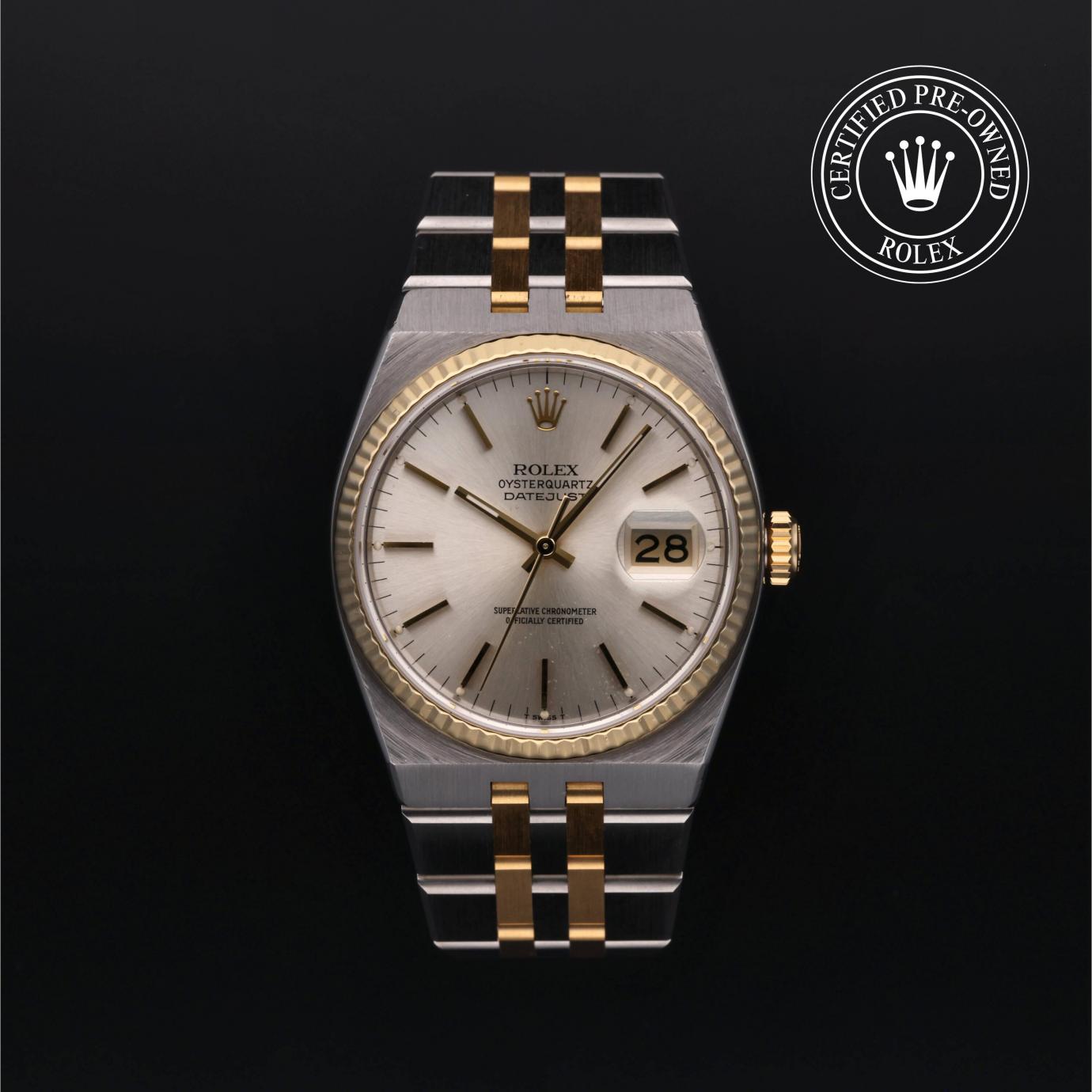 Rolex Oyster Perpetual  Datejust 36 17013 Herrenuhr Soldier