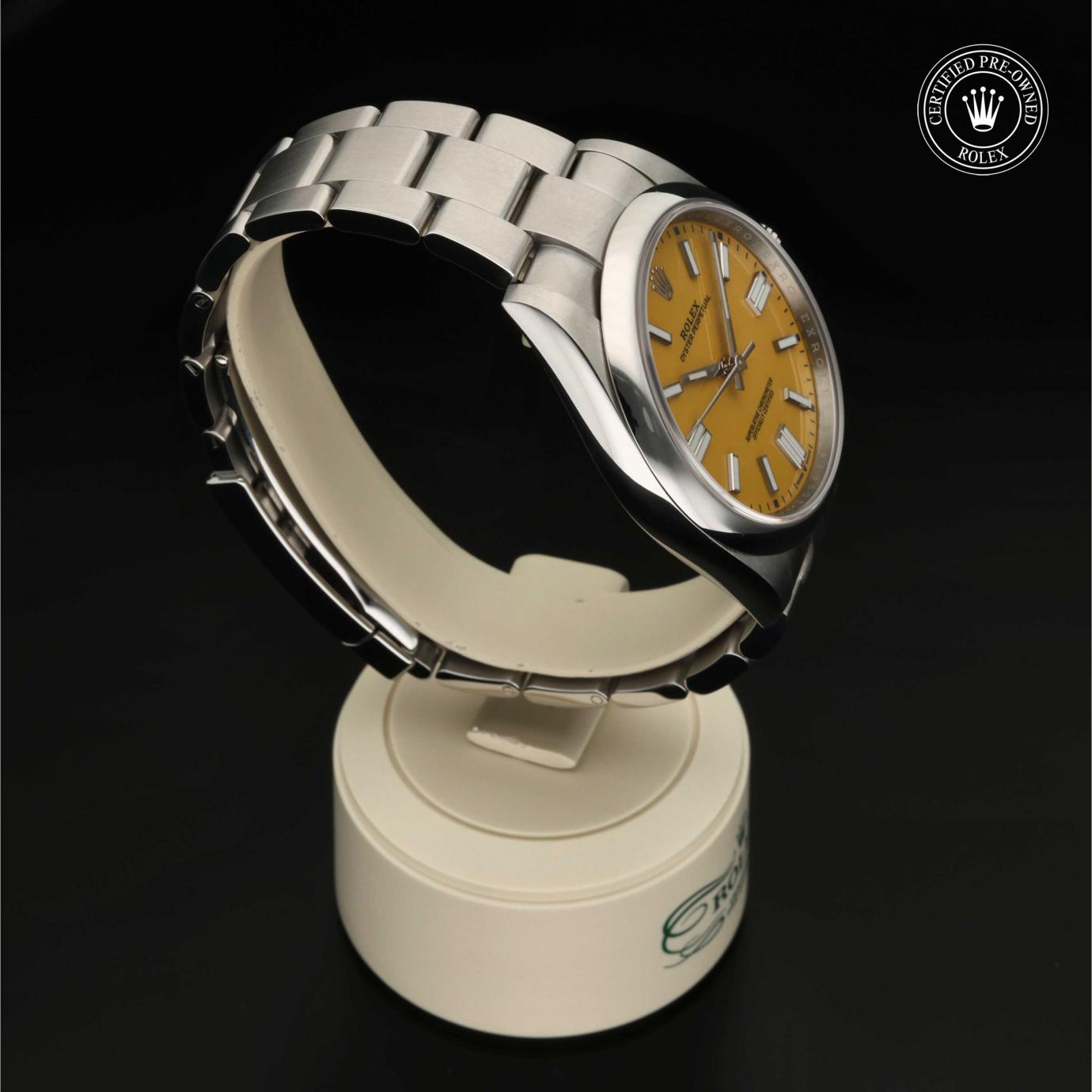 Rolex Oyster Perpetual 41 M124300-0004 - 360 Grad Ansicht Bild 29