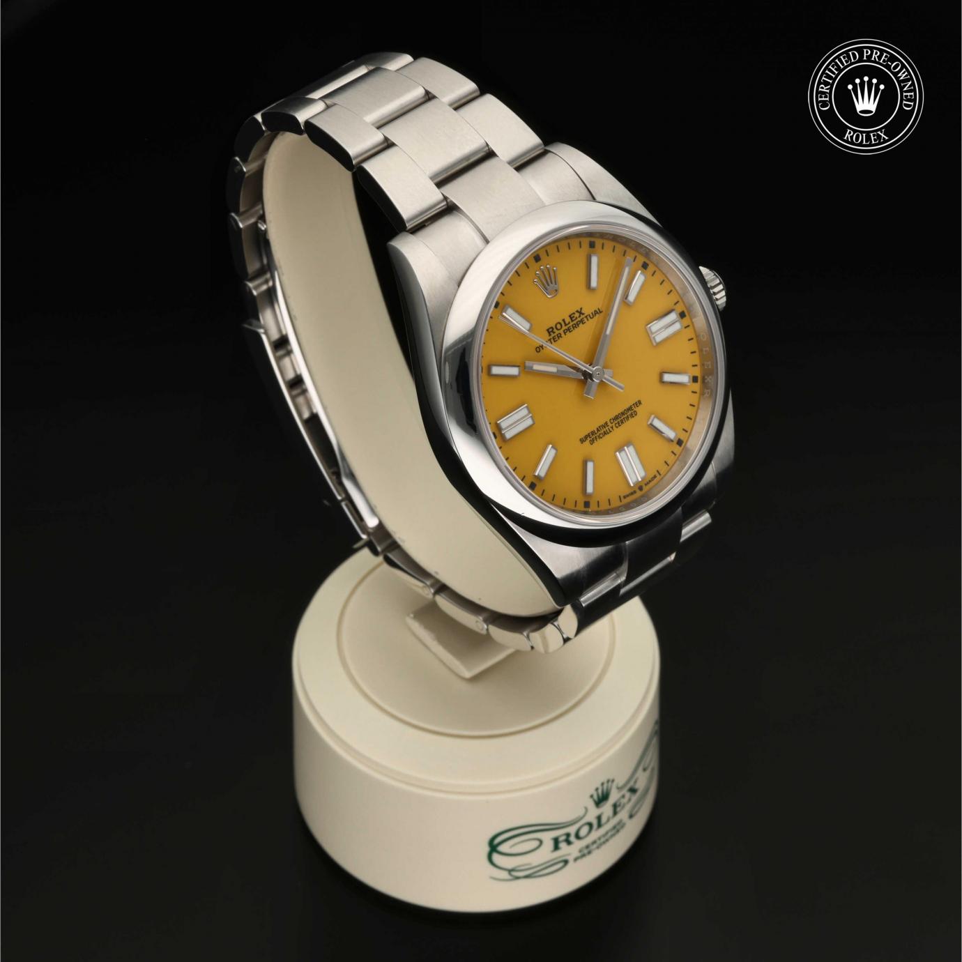 Rolex Oyster Perpetual 41 M124300-0004 - 360 Grad Ansicht Bild 32