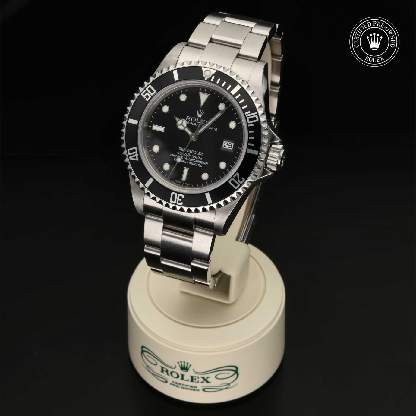 Rolex Oyster Perpetual Sea-Dweller M16600-0003 - 360 Grad Ansicht Bild 3