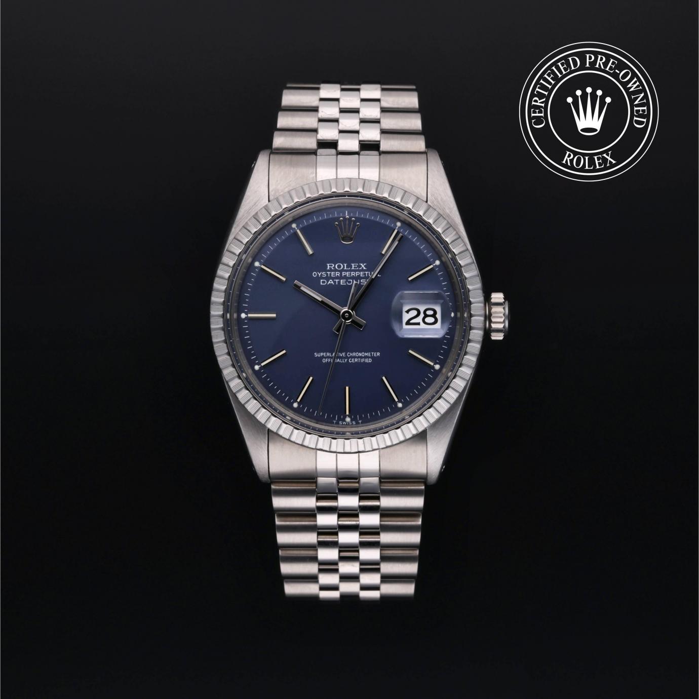 Rolex Oyster Perpetual  Datejust 36 1603/0 Herrenuhr Soldier
