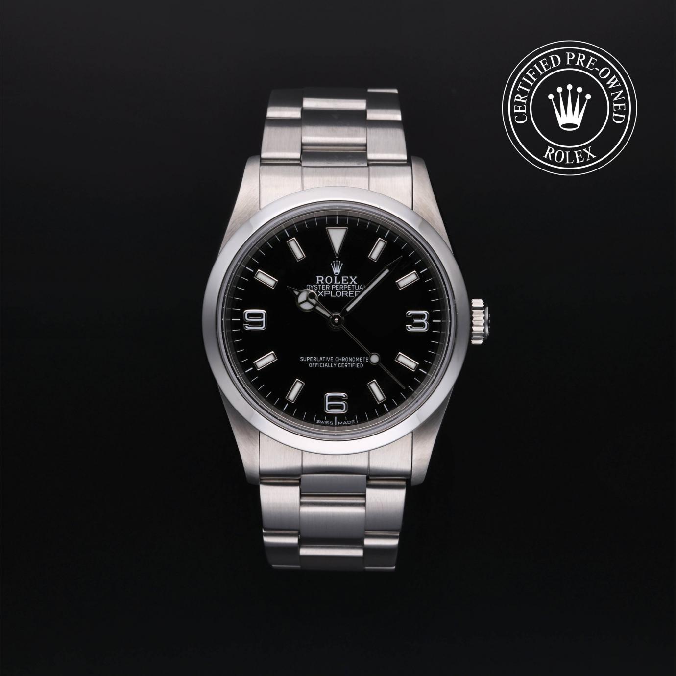 Rolex Oyster Perpetual Explorer 36 M14270-0001 Herrenuhr Soldier