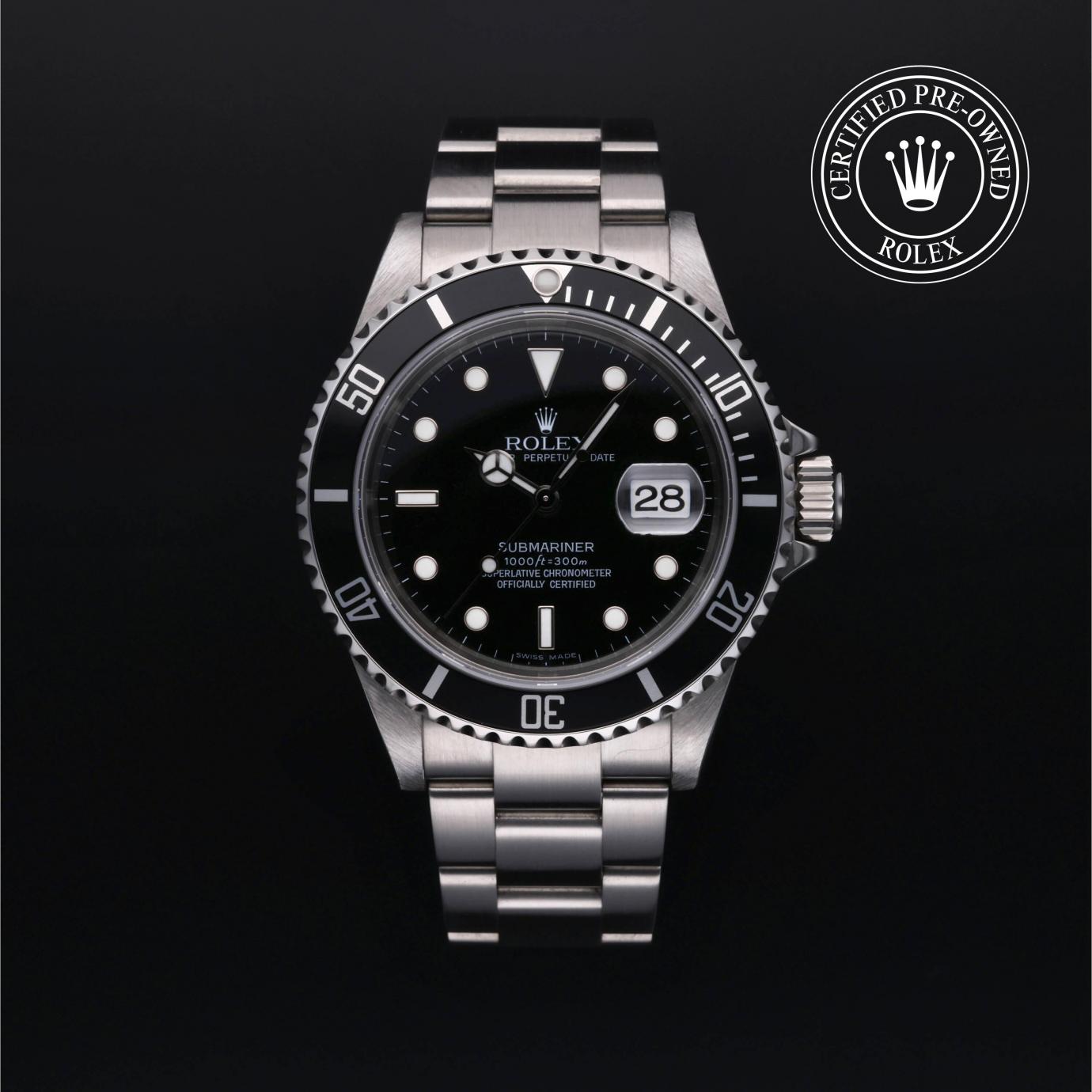 Rolex Oyster Perpetual  Submariner Date M16610-0006 Herrenuhr Soldier