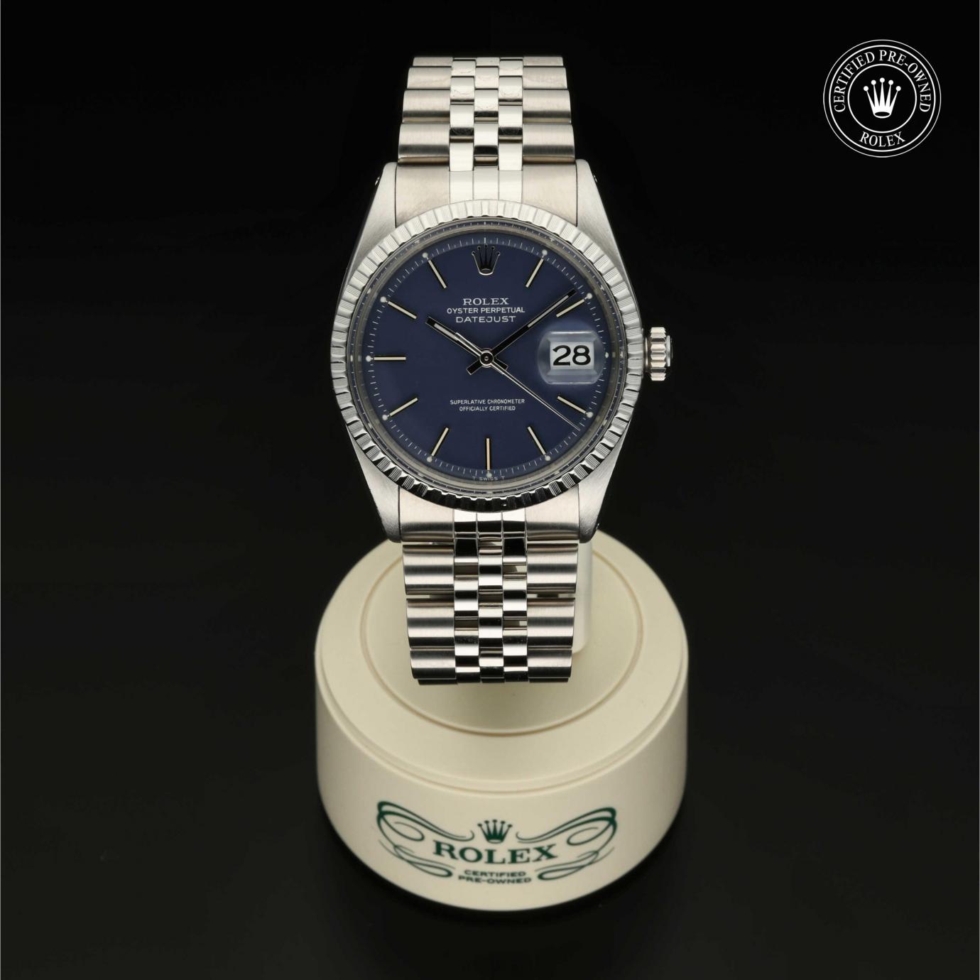 Rolex Oyster Perpetual  Datejust 36 1603/0 Herrenuhr Bild 1 