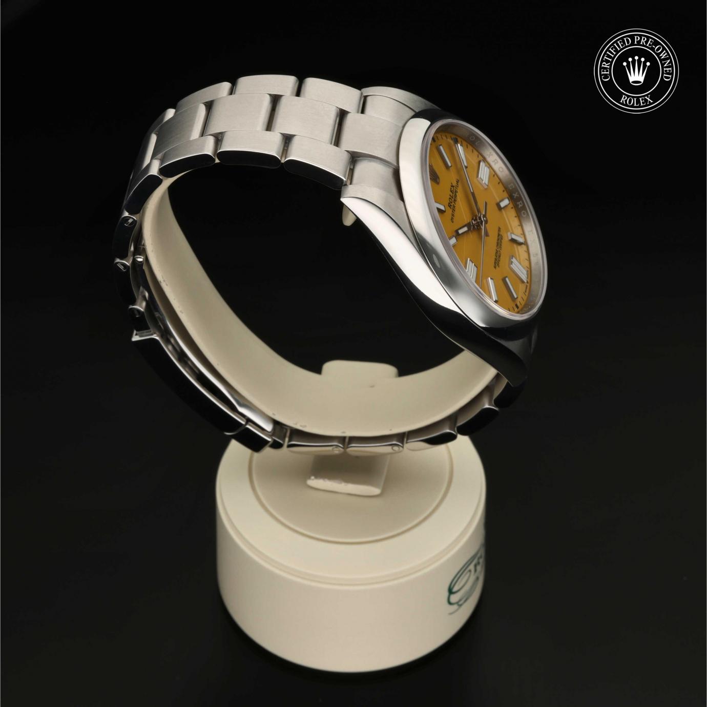 Rolex Oyster Perpetual 41 M124300-0004 - 360 Grad Ansicht Bild 28