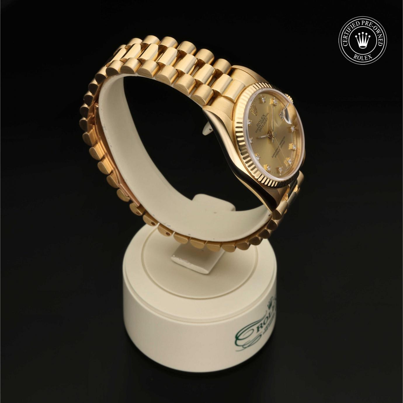 Rolex Oyster Perpetual  Datejust 31 68278 - 360 Grad Ansicht Bild 30