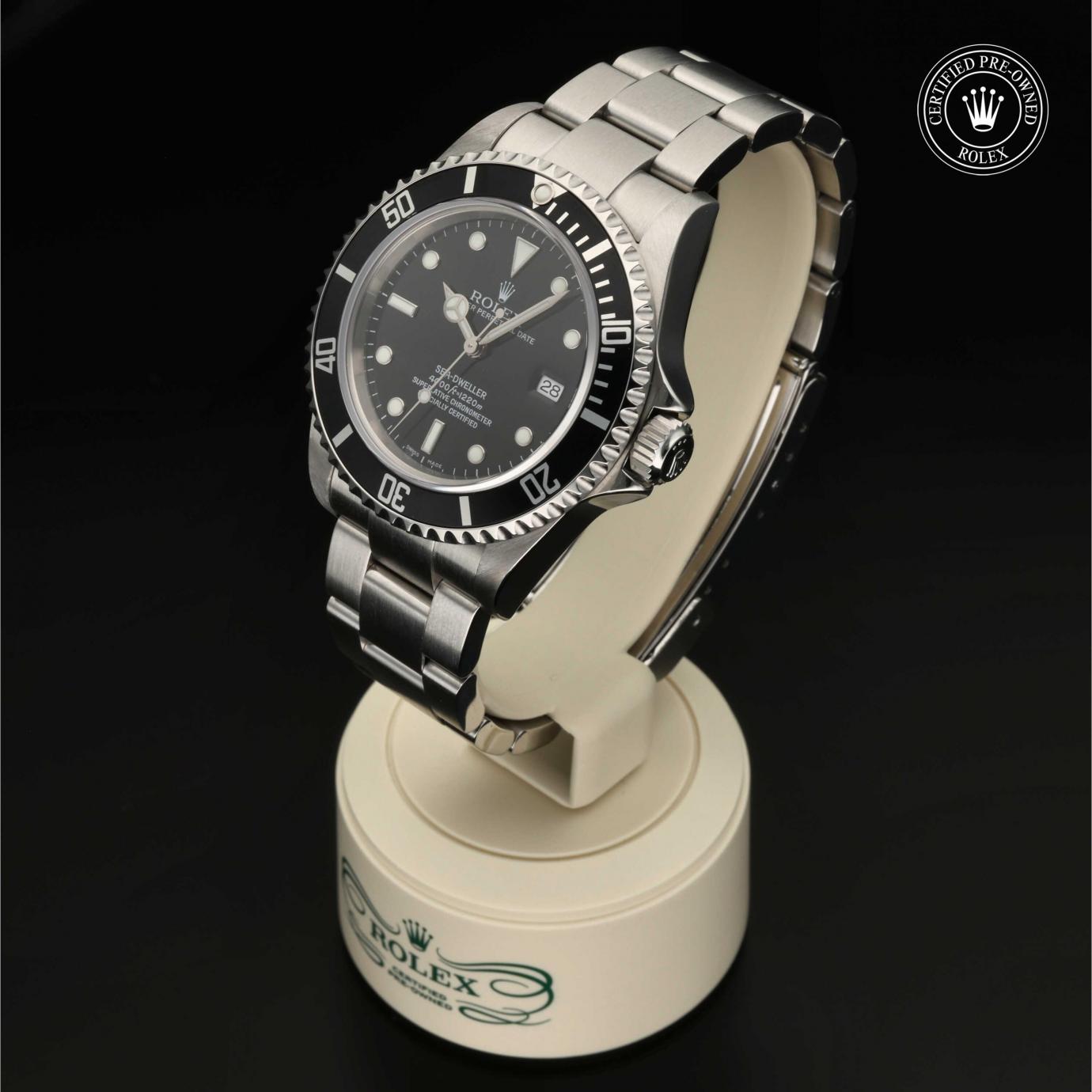 Rolex Oyster Perpetual Sea-Dweller M16600-0003 - 360 Grad Ansicht Bild 5