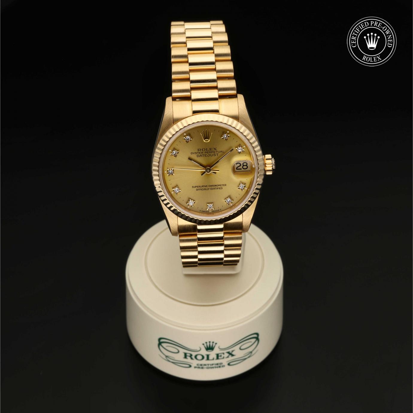 Rolex Oyster Perpetual  Datejust 31 68278 - 360 Grad Ansicht Bild 36