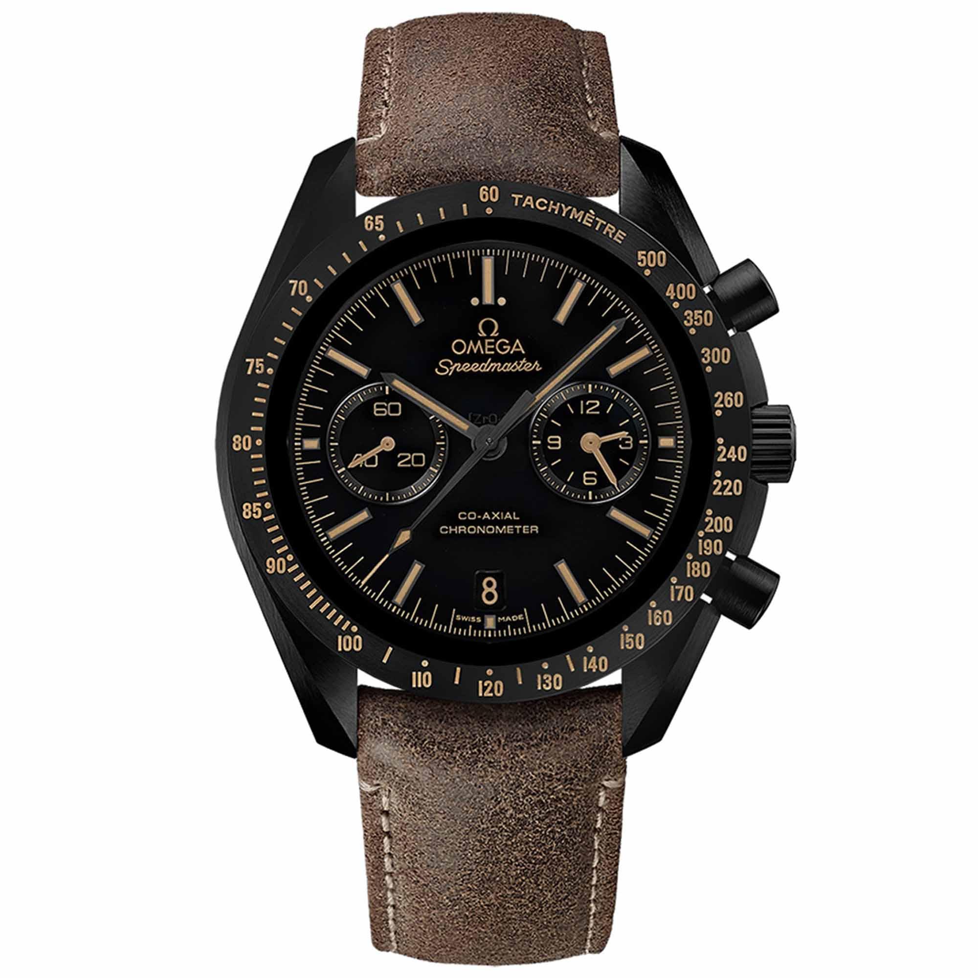 Omega Speedmaster Moonwatch Dark Side Of The Moon Vintage Look Co Axial Chronograph 44 25 Mm 311 92 44 51 01 006