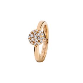 Rotgold, Ringe, Jochen Pohl Jochen Pohl Brillant Ring T6C6-RG-19Brill.-0,28ct-tw/vsi