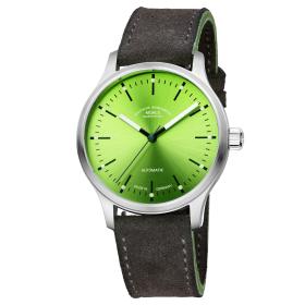 Unisex, Mühle Glashütte Panova Limettengrün M1-40-76-1-LBV-I