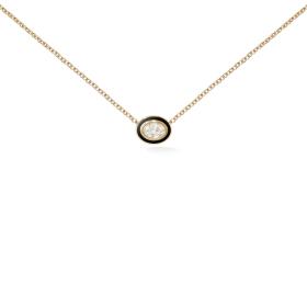 Gelbgold, Halsschmuck, Melissa Kaye Lenox Reign Halskette N2210A-Y