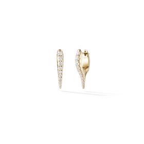 Gelbgold, Ohrringe, Melissa Kaye Lola Needle Ohrringe Mini E1922A-Y