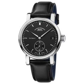 Herrenuhr, Mühle Glashütte Teutonia IV kleine Sekunde M1-44-43-LB