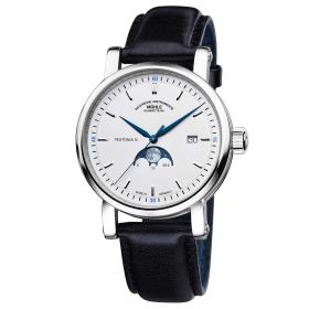 Unisex, Mühle Glashütte Teutonia IV Mondphase M1-44-05-LB