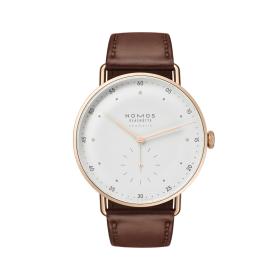 Unisex, NOMOS Glashütte Metro Roségold neomatik 39 1180