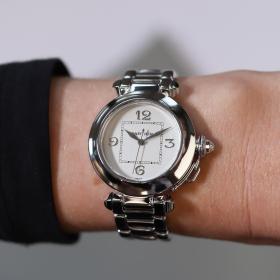 Damenuhr, Blome Preowned-Uhren Pasha de Cartier  2400