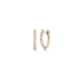 Gelbgold, Ohrringe, Melissa Kaye Cristina Ohrringe Small E1406A-Y