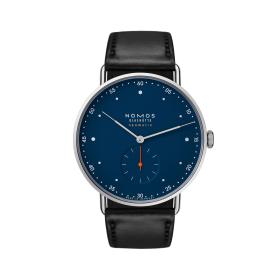 Unisex, NOMOS Glashütte Metro neomatik 39 nachtblau 1115