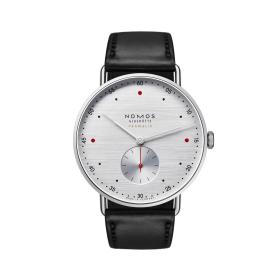 Unisex, NOMOS Glashütte Metro neomatik 39 silvercut 1114