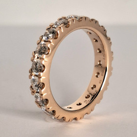 Roségold, Ringe, Jochen Pohl JOCHEN POHL Ring 750/-RG Diamanten im Brillantschliff G IF 2,42 ct RW 54,5 # 5