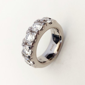 Weißgold, Ringe, Jochen Pohl JOCHEN POHL Ring 750/-WG Diamanten im Brillantschliff D VS1 3,1 ct RW. 55 # 502