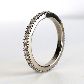         Weißgold, Ringe, Jochen Pohl JOCHEN POHL Ring 750/- WG Diamanten m Brillantschliff G IF 0,55 ct RW 54,5 # 1