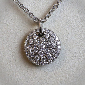         Weißgold, Halsschmuck, Jochen Pohl JOCHEN POHL Kette 750/-WG Diamanten im Brillantschliff G IF 1,39 ct # T6C12-P