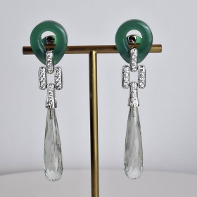         Weißgold, Ohrringe, Catherine Sauvage Ohrstecker 004-5135