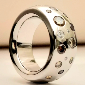         Platin, Ringe, Catherine Sauvage Ring 4345-01
