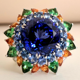         Weißgold, Ringe, Catherine Sauvage Ring 004-4790