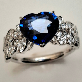         Weißgold, Ringe, Catherine Sauvage Ring 619-0322
