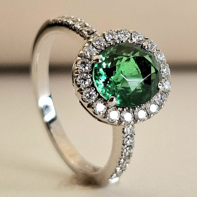         Weißgold, Ringe, Catherine Sauvage Ring 004-4858