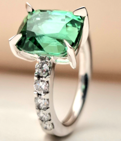        Weißgold, Ringe, Catherine Sauvage Ring 004-5096