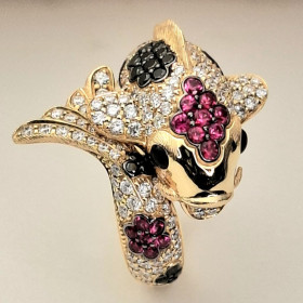         Gelbgold, Ringe, Catherine Sauvage Ring 4450-01