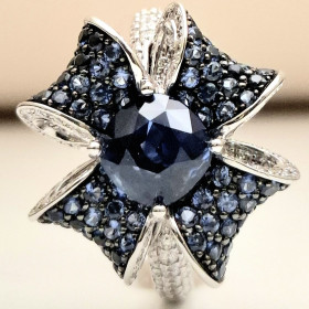         Weißgold, Ringe, Catherine Sauvage Ring 4233-01